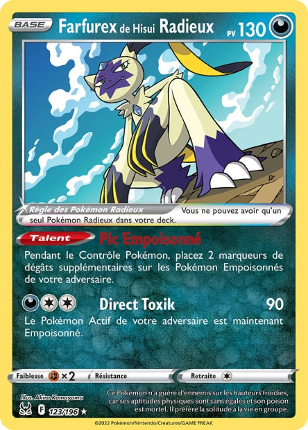 Farfurex de Hisui Radieux - EB11 - 123/196
