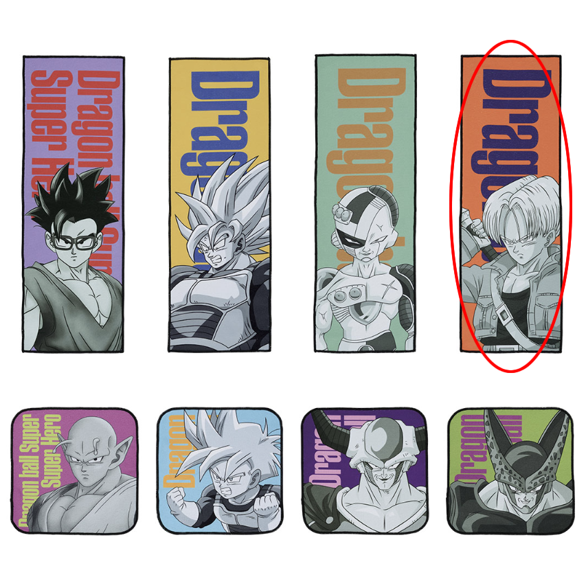 Serviette - Dragon Ball Super - Lot J