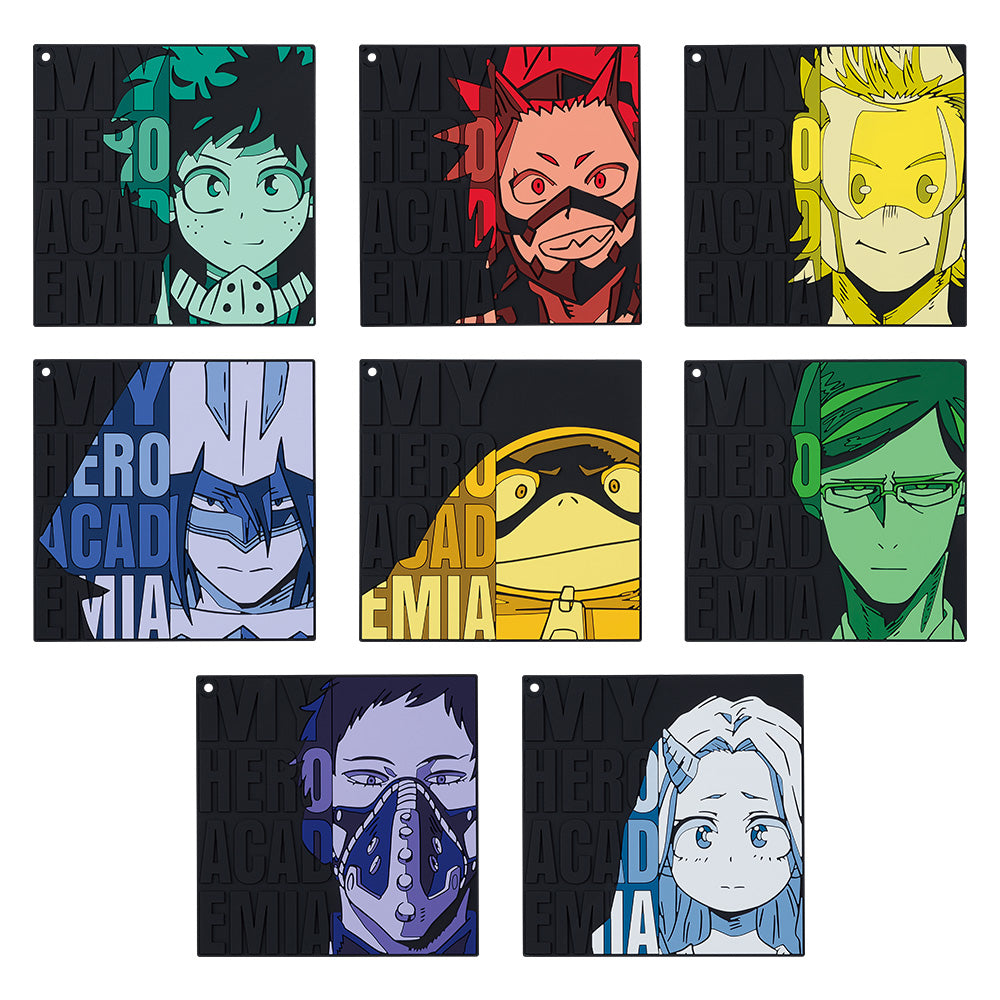 Dessous de Verre en Caoutchouc Aléatoire - My Hero Academia