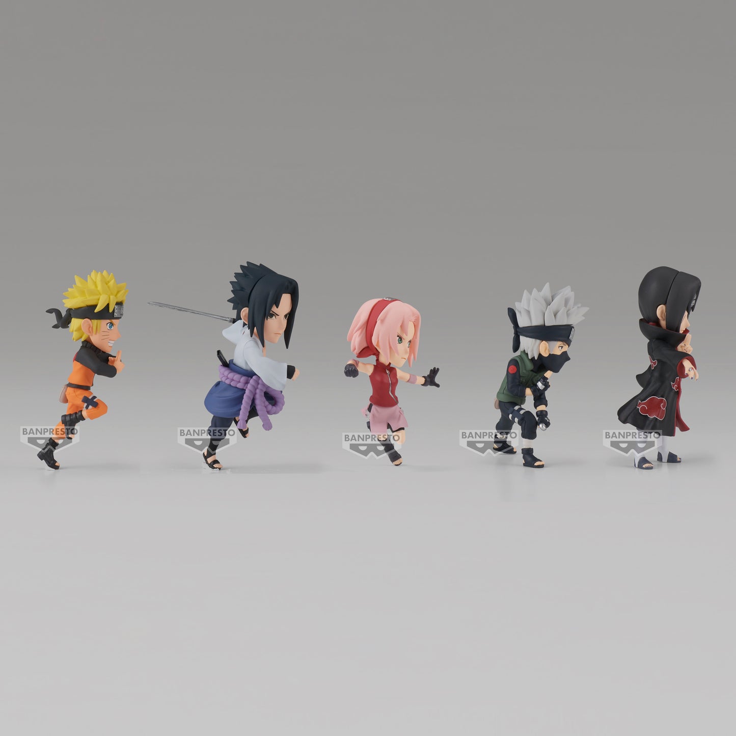 NARUTO SHIPPUDEN - WCF - 5 Figurines 8cm