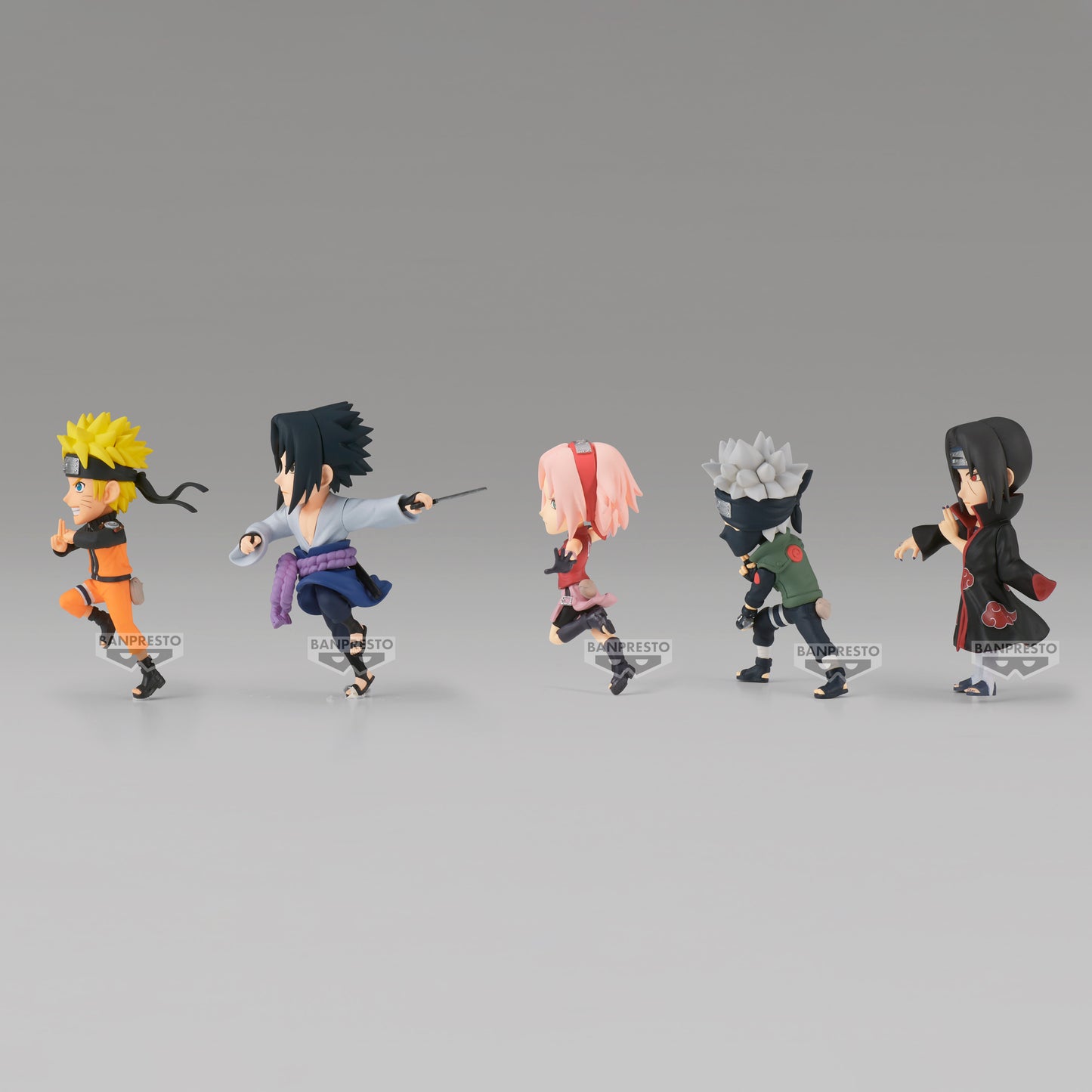 NARUTO SHIPPUDEN - WCF - 5 Figurines 8cm
