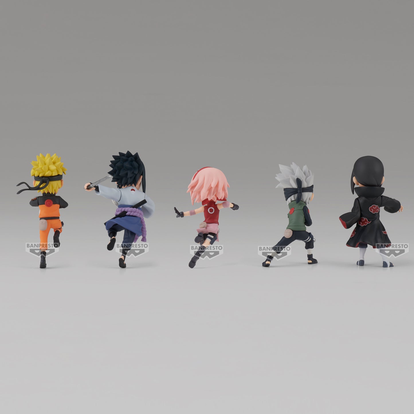 NARUTO SHIPPUDEN - WCF - 5 Figurines 8cm