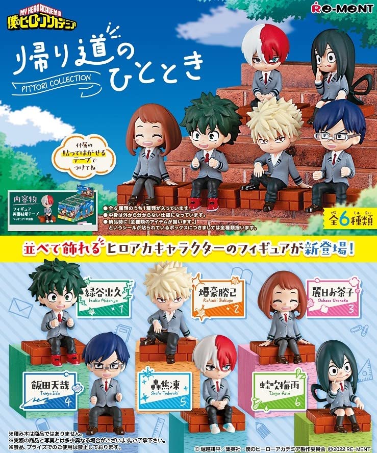 Figurine aléatoire My Hero Academia - Re-ment - Pittori Collection