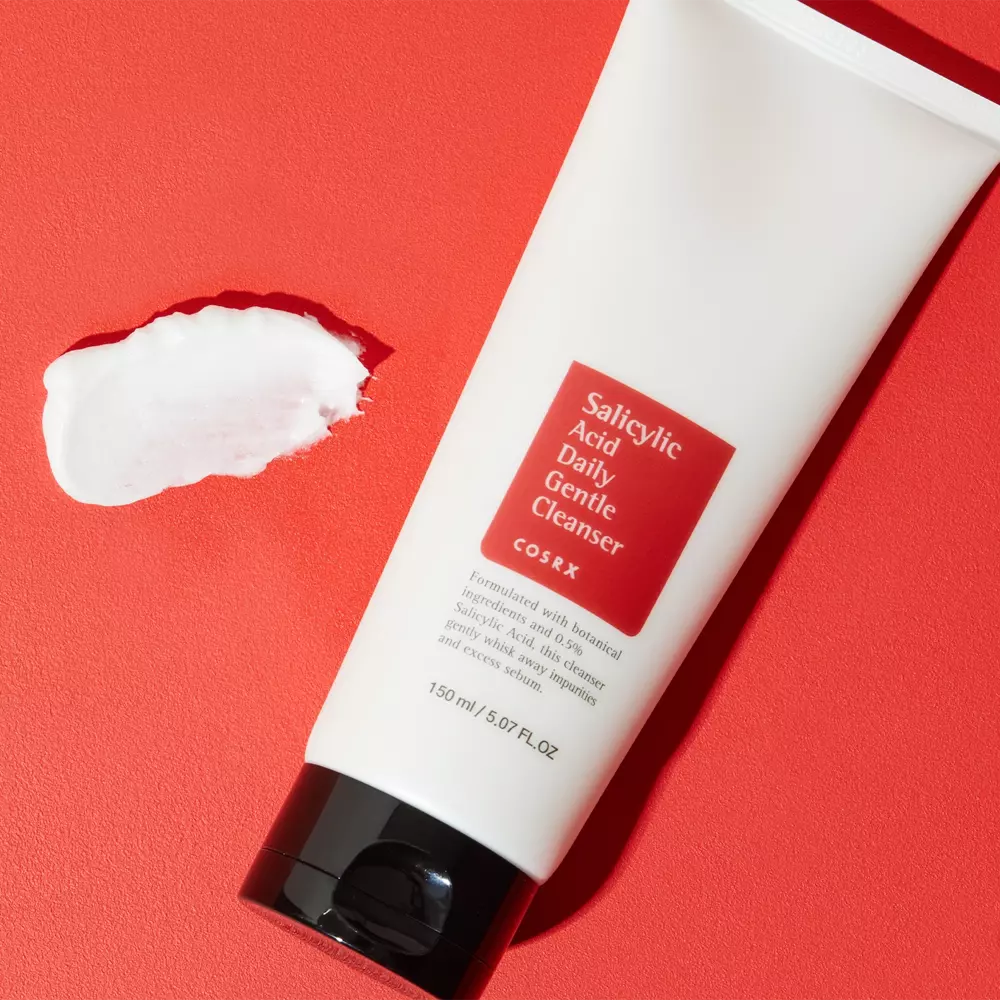 COSRX - Salicylic Acid Daily Gentle Cleanser - Face Washing Foam with Salicylic Acid - 150ml