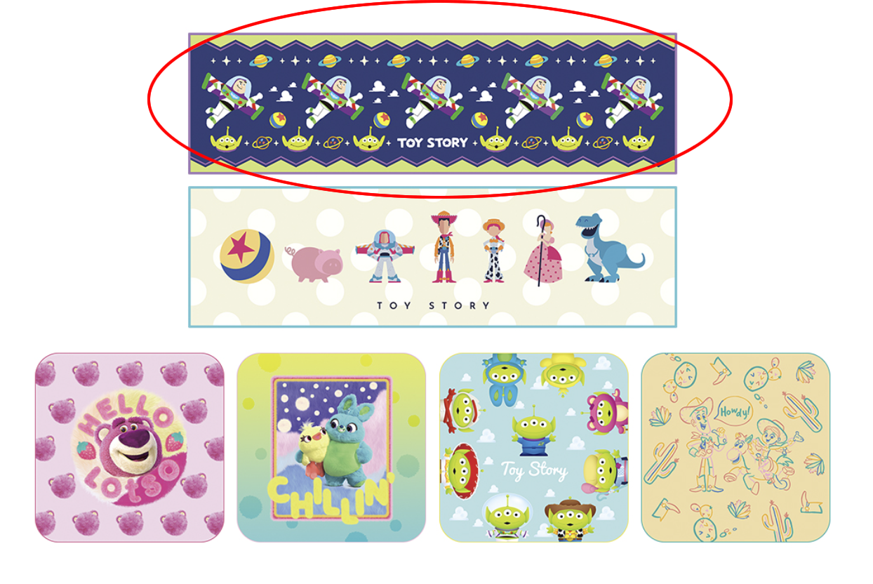 Serviette - Toy Story - Lot F