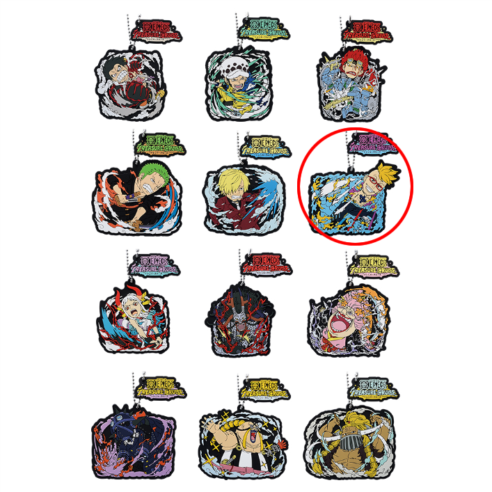 Porte-clés - One Piece - Combat dans Wano