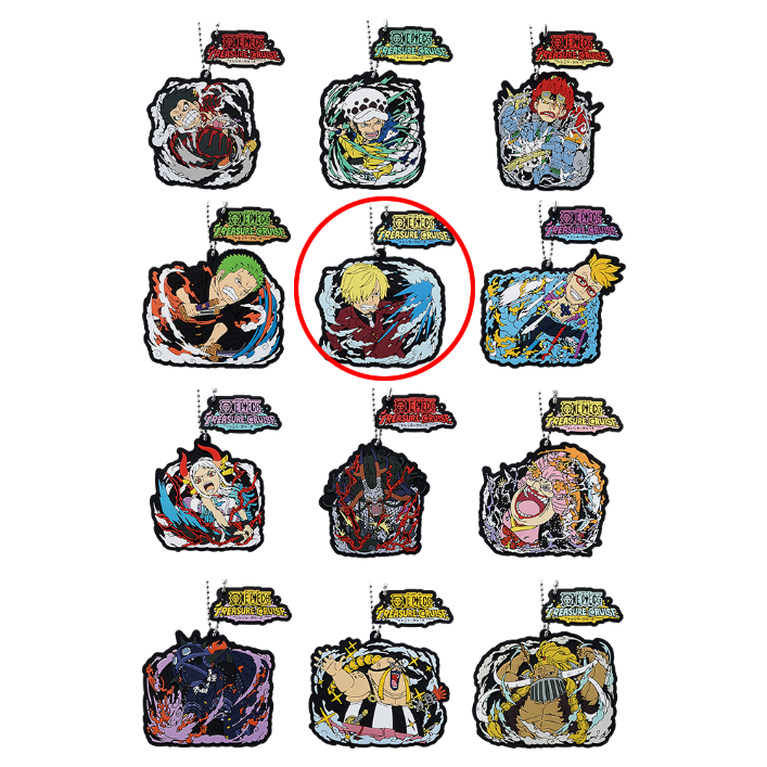 Porte-clés - One Piece - Combat dans Wano