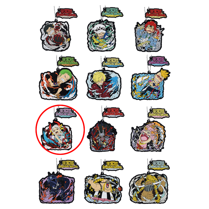 Porte-clés - One Piece - Combat dans Wano