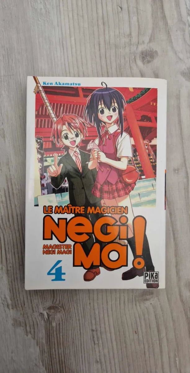 Occasion - Manga - Negima! Le maitre magicien - Tome 4