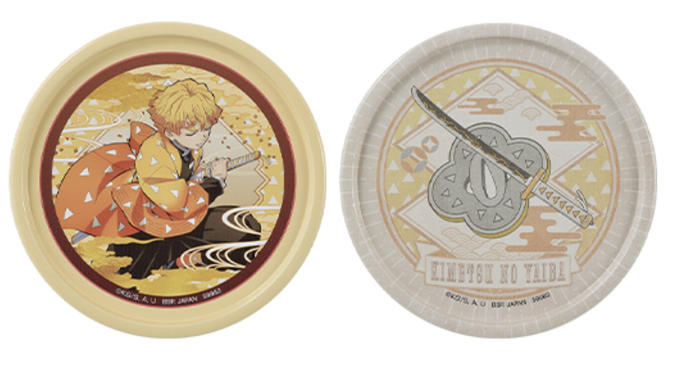 Duo dessous de verres Zenitsu - Lot F Ichiban Kuji Demon Slayer