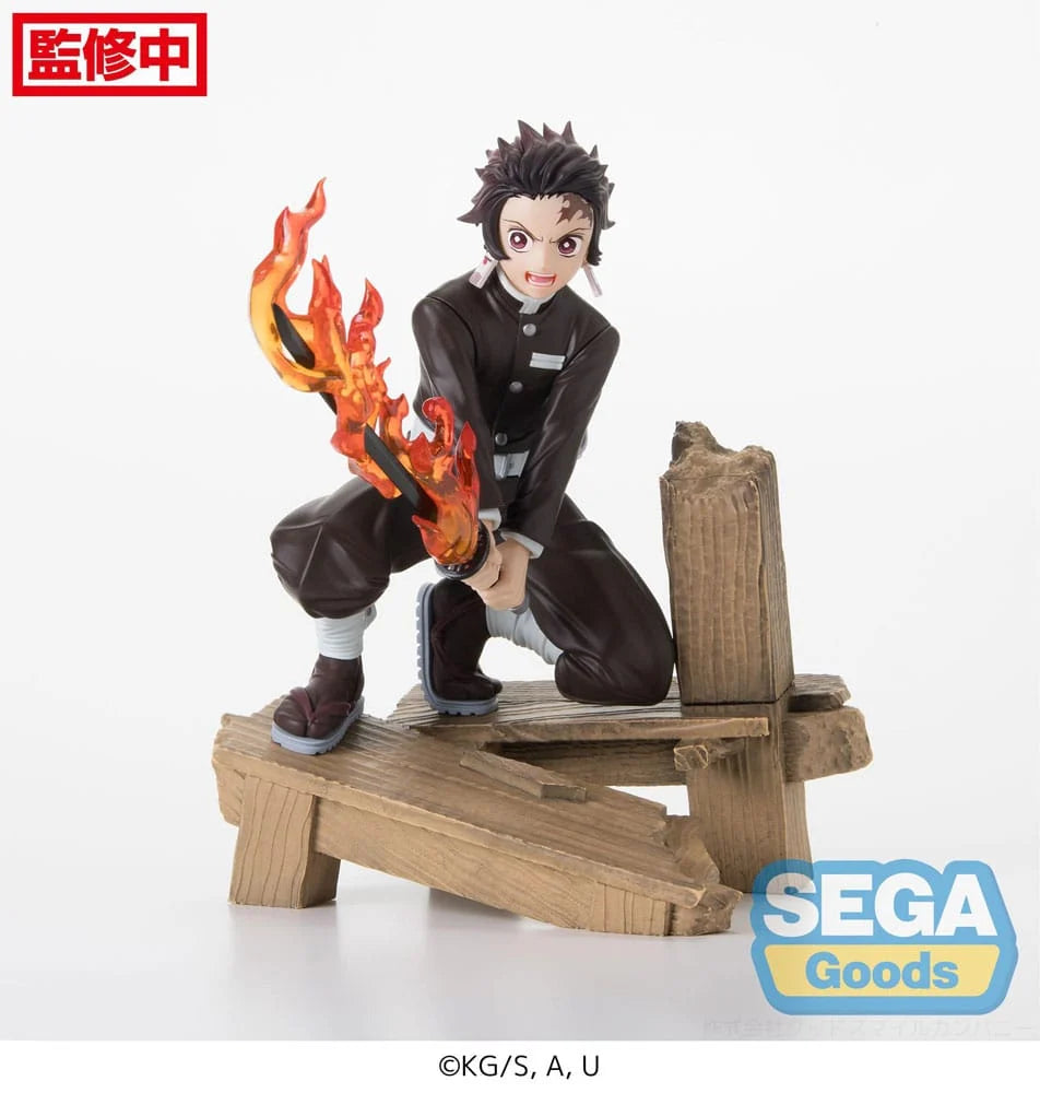 DEMON SLAYER - Tanjiro Kamado - Statuette Xross Link Anime 12cm