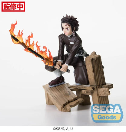 DEMON SLAYER - Tanjiro Kamado - Statuette Xross Link Anime 12cm