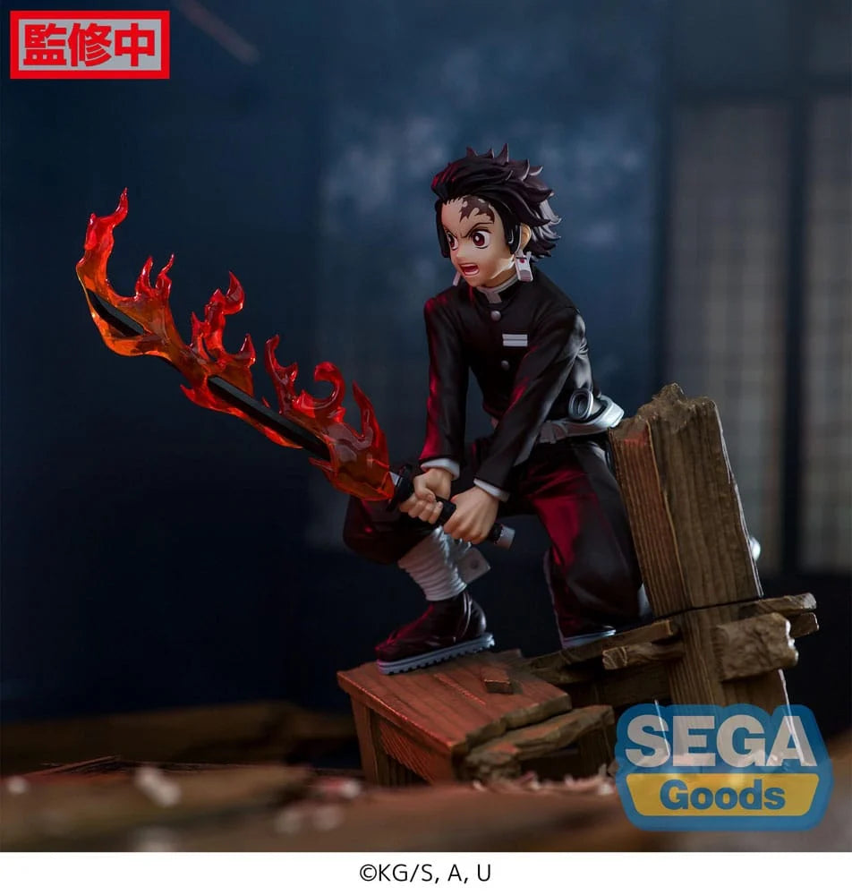 DEMON SLAYER - Tanjiro Kamado - Statuette Xross Link Anime 12cm