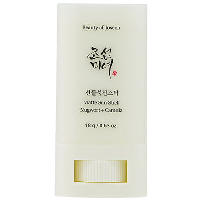 Beauty of Joseon - Matte Sun Stick Mugwort + Camellia SPF50+/PA++++ - 18g