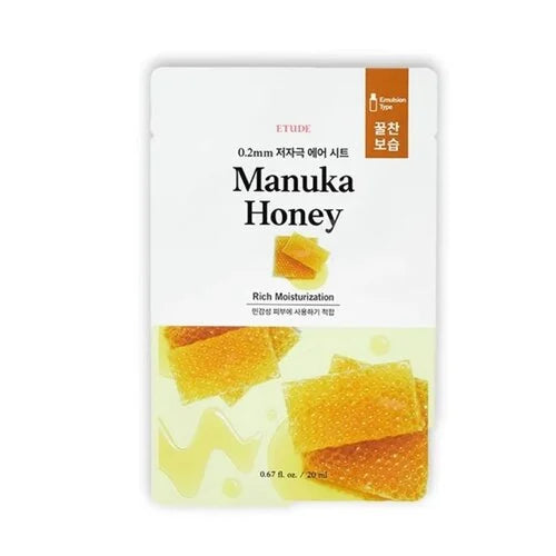 ETUDE - Masque Unidose - 0.2mm Therapy - Manuka Honey