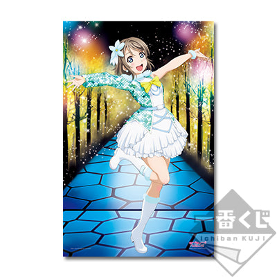 Poster en tissu Love Live - Lot E - You Watanabe  - 100x64