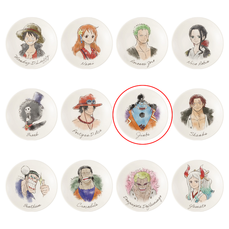 Petite assiette One Piece - Lot L - Ichiban Kuji